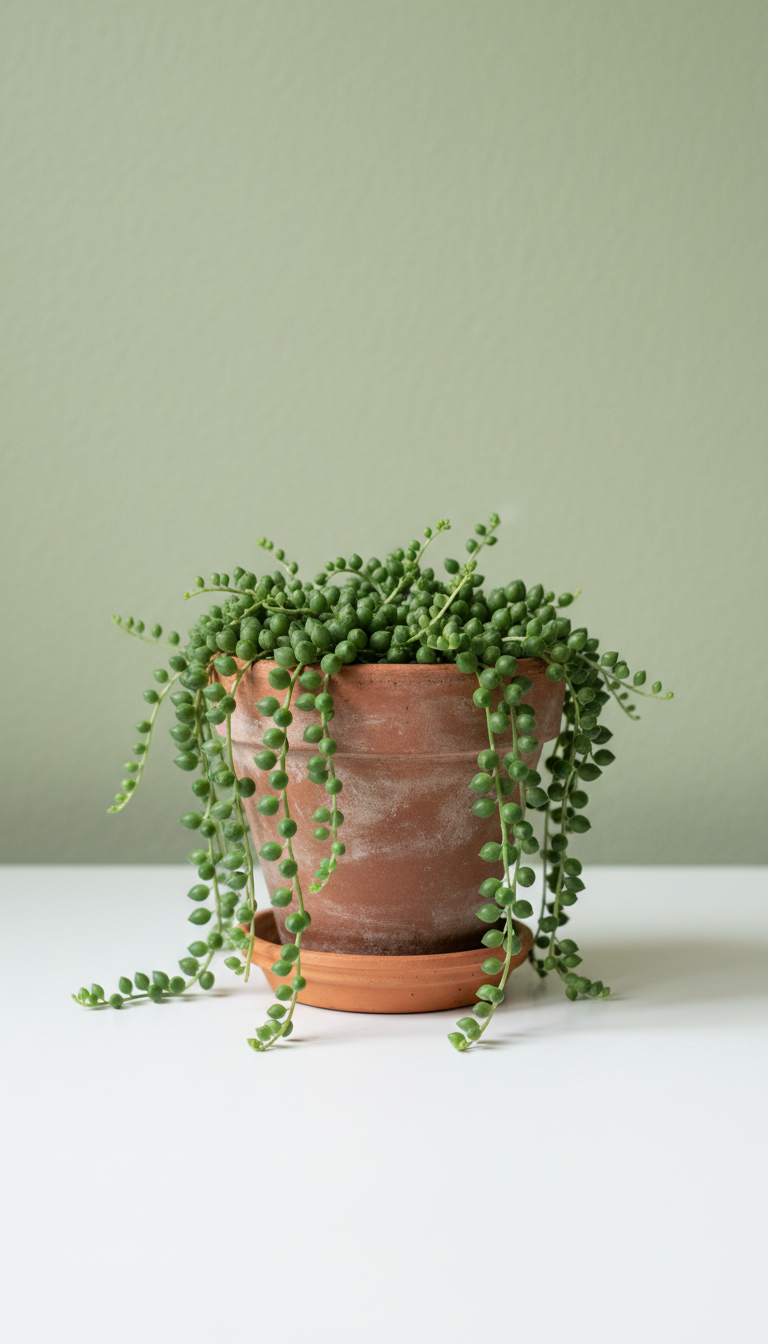 Alocasia Amazonica in Sculpted Pot