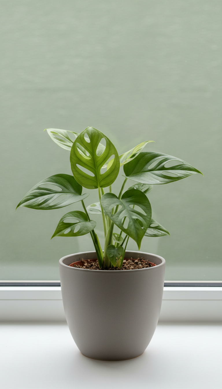 Monstera Deliciosa with Care Kit